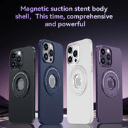 Full protection magnatic stand case for iphone