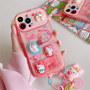 Sweet case for iphone 14 pro max  , 3D with mirror