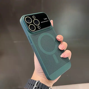 Heat dissipation case with camera protection for iphone