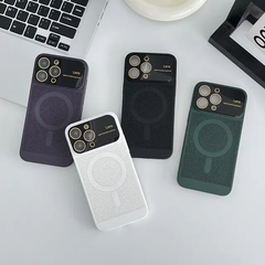 Heat dissipation case with camera protection for iphone