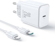 Joyroom   20W PD  with Cable , 1 , White