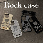 Glitter skull case for iphone