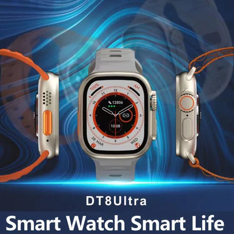 smart watch DT8 ultra + strap +screen gift