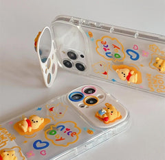 Winnie the pooh case  , 3D with mirror