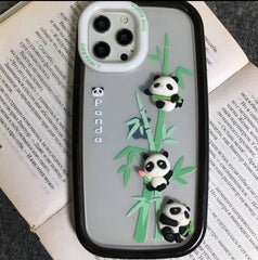 3D panda case for iphone