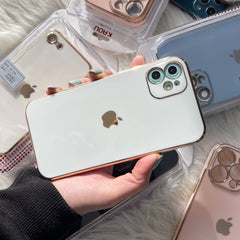 kaou orginal Gold Lens Protection Case for iPhone