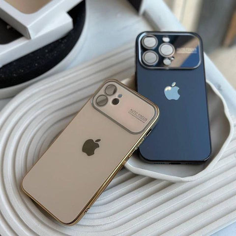 New iphone case with camera lens protector and apple logo