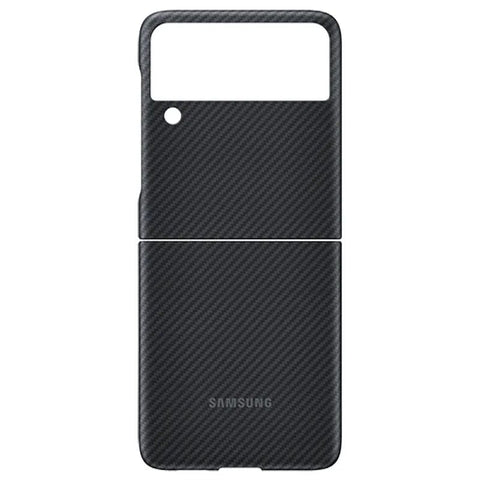 Fiber carbon case for samsung flip