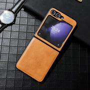 Leather case for samsung flip