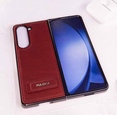 Fold 5 , 4 PUOLKA LEATHER CASE