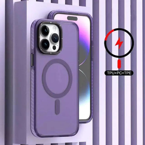 Magsafe Wireless Charging Cover for iphone 11 with metal Camera Protection