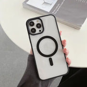 جراب لهاتف ايفون ١١ يدعم الشحن اللاسلكي ماجسيف مضاد للصدمات  magsafe case for iphone 11