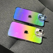 Gradient Colors Laser Clear Case for iphone 13 pro max