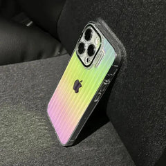 Gradient Colors Laser Clear Case for iphone 14 pro max