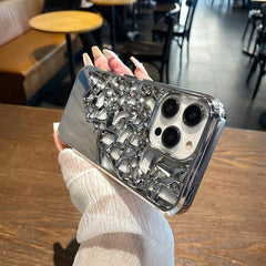 mirror cover with cell-shaped for iphone 11