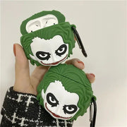 joker AirPods 3 Case Soft Silicone Shockproof Cover for Apple Airpods 3 New 3D Cute Cartoon Case