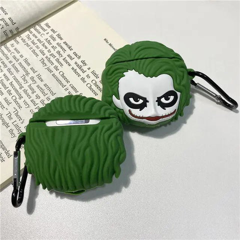 joker AirPods 3 Case Soft Silicone Shockproof Cover for Apple Airpods 3 New 3D Cute Cartoon Case