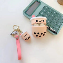 AirPods 1/2/pro  Case Soft Silicone Shockproof Cover for Apple Airpods 3 New 3D Cute Cartoon Case