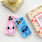 stitch slicone case high protection for iphone