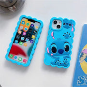 stitch slicone case high protection for iphone