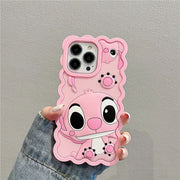 stitch slicone case high protection for iphone