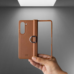 hdd LEATHER CASE for samsung fold