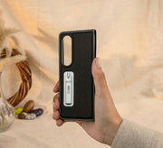 HDD Leather case with holder for Samsung Fold